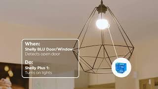 Shelly BLU Door/Window Sensor Black