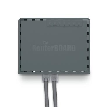 MikroTik hEX S RB760IGS 6-Port Gigabit Passive PoE+ Router Top Image