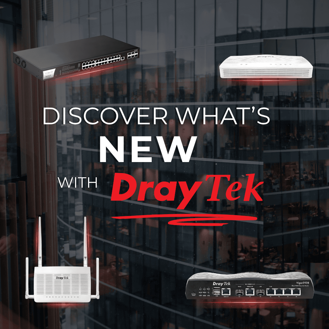 DrayTek 2026 Product Update: WiFi 7, Multi-Gig Routers & Vigor Shield
