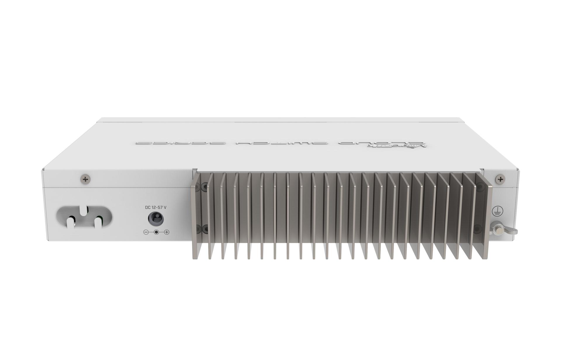 MikroTik CRS309-1G-8S+IN 8 SFP+ Port Cloud Router Switch Back Image